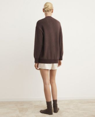 Women's Contrasting Detail Knitted Cardigan