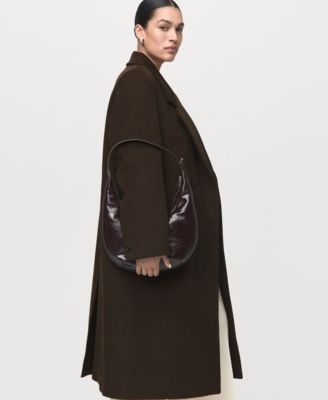 Women's Double-Breasted Wool Coat