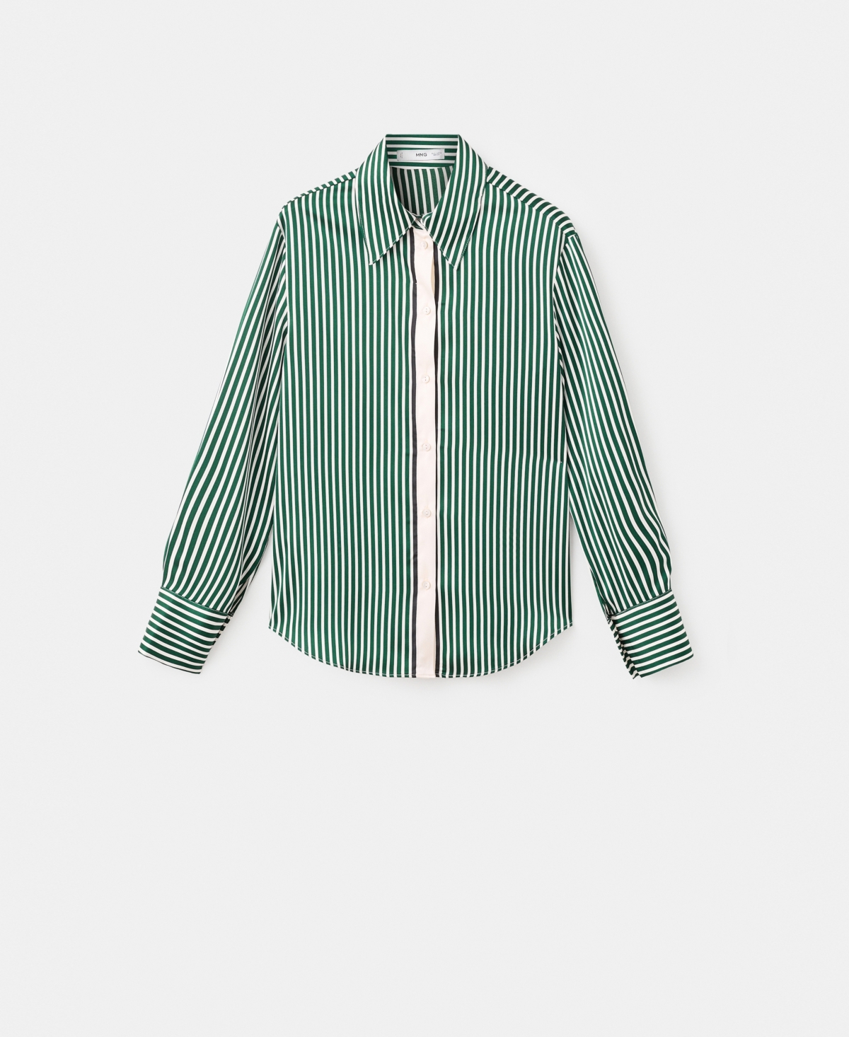 Mango Women's Combined Striped Shirt