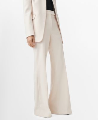 MANGO - Women's Flared Suit Pants