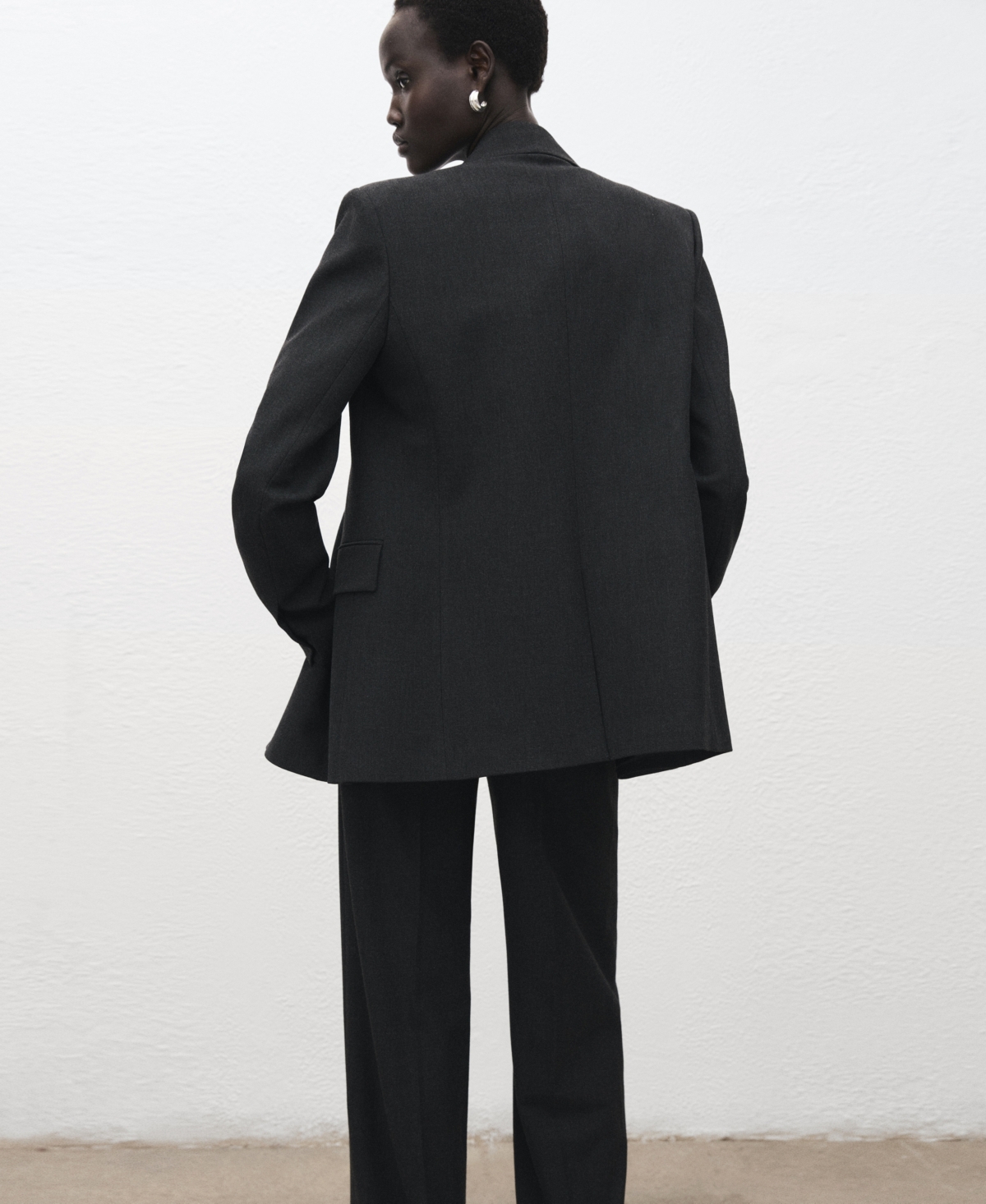 Mango Women's Double-Breasted Suit Blazer