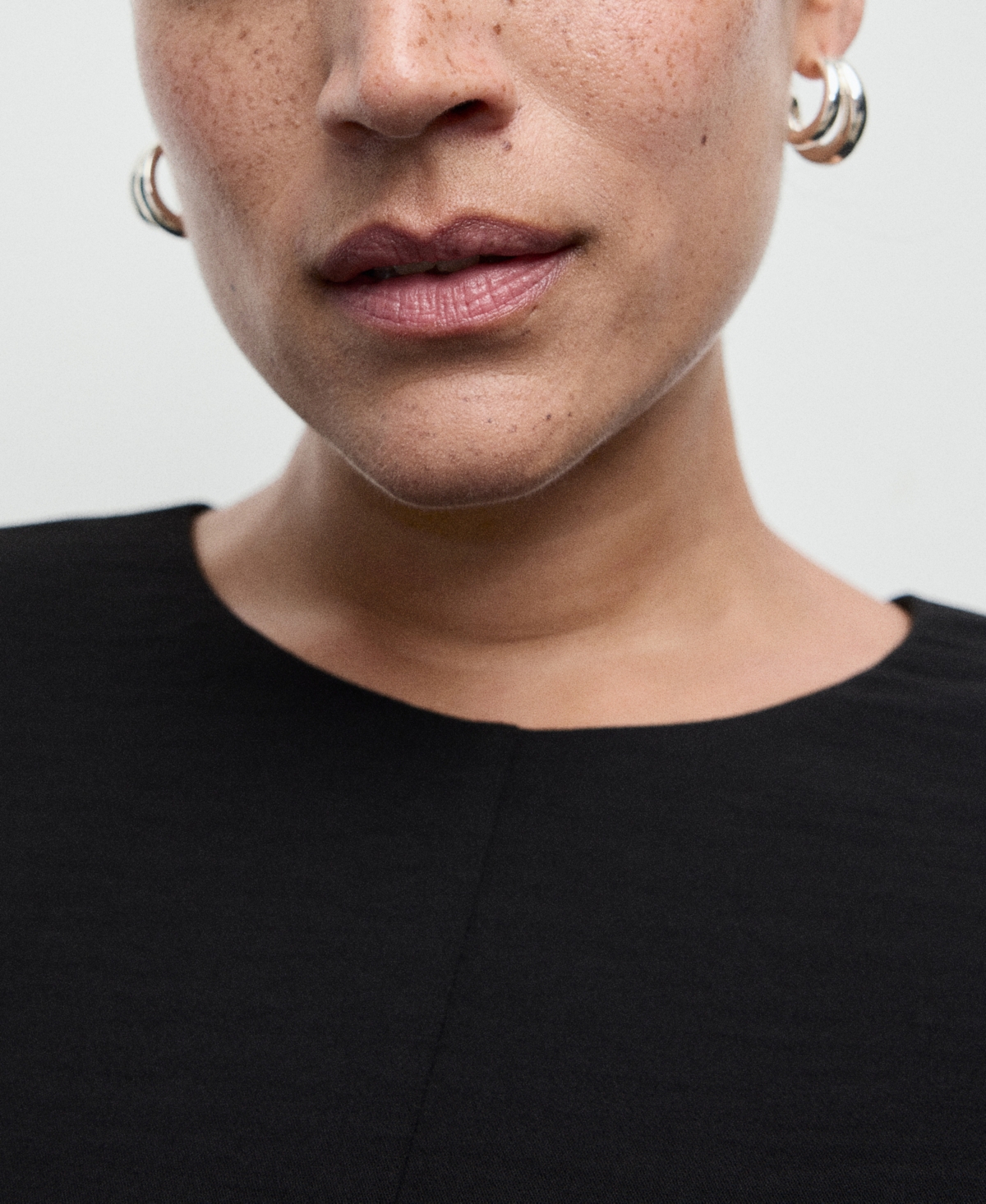 Mango Ruched Sleeveless Wide Leg Jumpsuit In Black