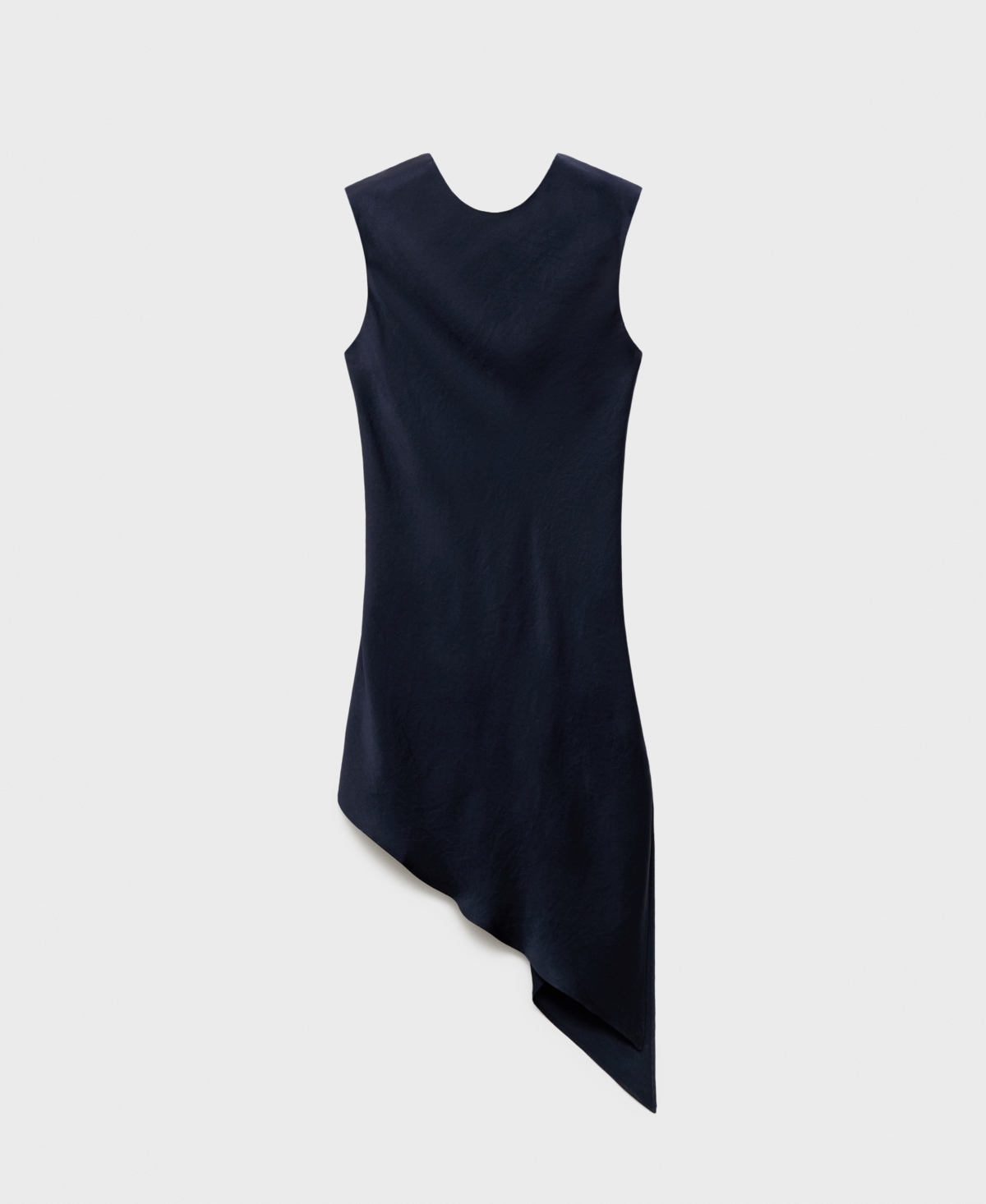 Mango Women's Asymmetrical Satin Top