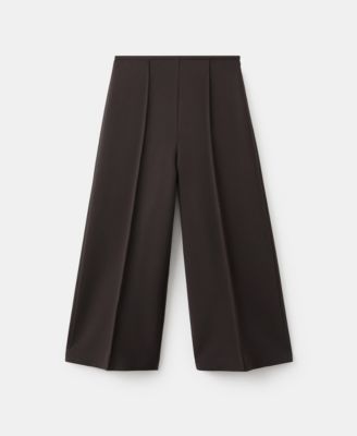 Women's Cropped Culotte Pants