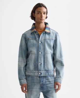 Men's Washed Denim Ranch Jacket
