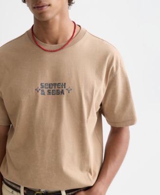 Men's Front Artwork Relaxed-Fit T-Shirt