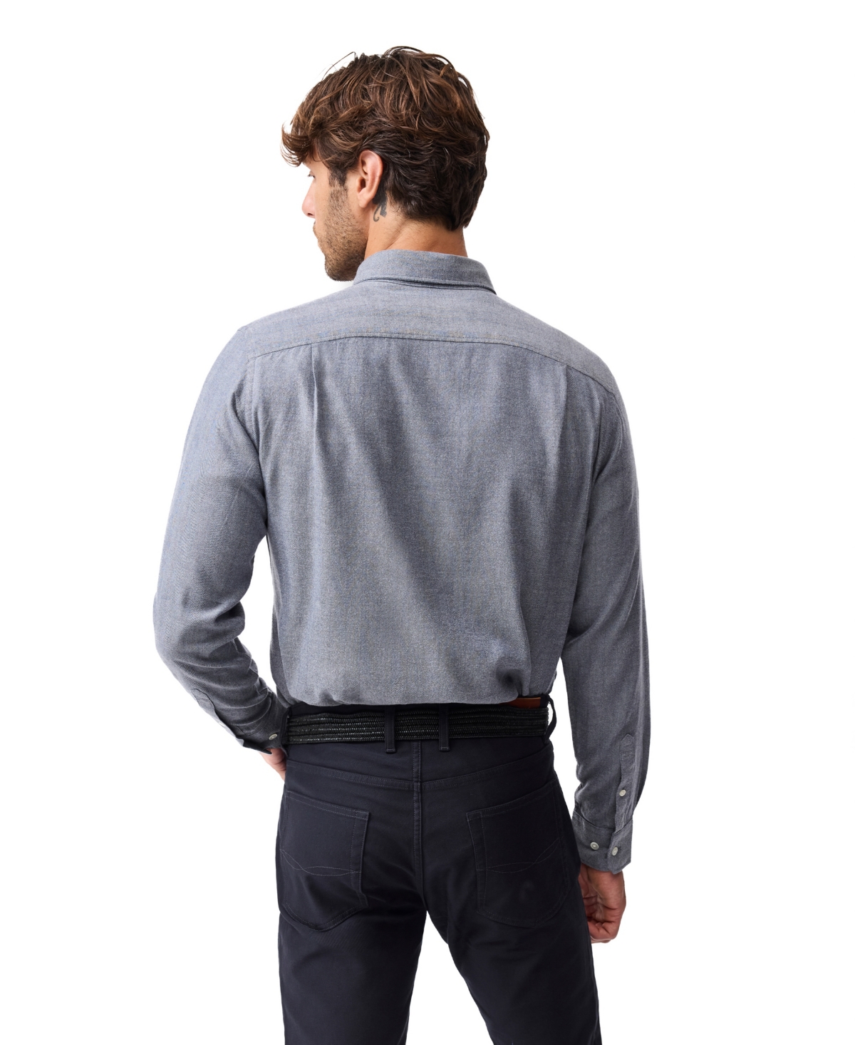 Rodd & Gunn Barrhill Sports Fit Button-down Shirt In Gray