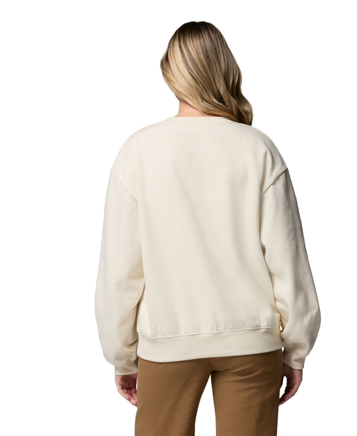 Columbia Women's Aldermore Crewneck Long-sleeve Sweatshirt In White