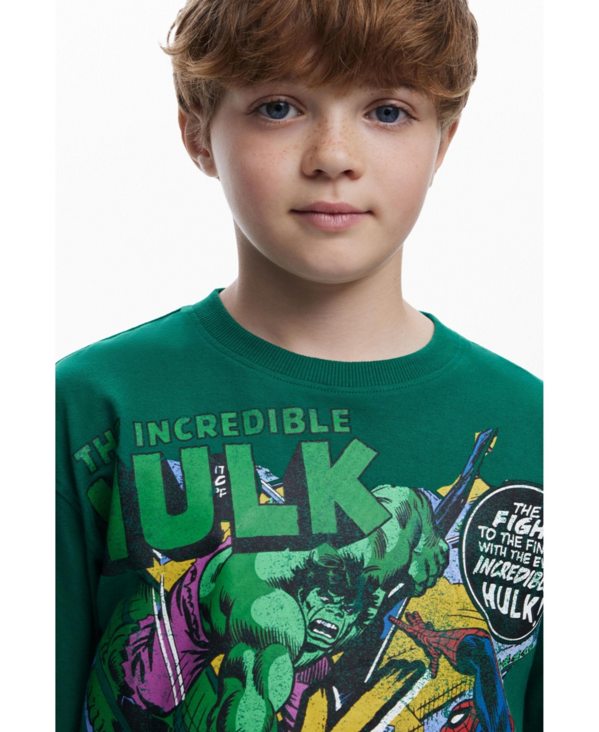 Desigual Boys's Marvel long-sleeve T-shirt