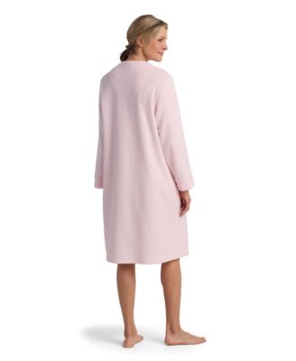 Women's Long-Sleeve Solid Robe
