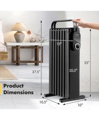 1500W Electric Space Heater Oil Filled Radiator Heater