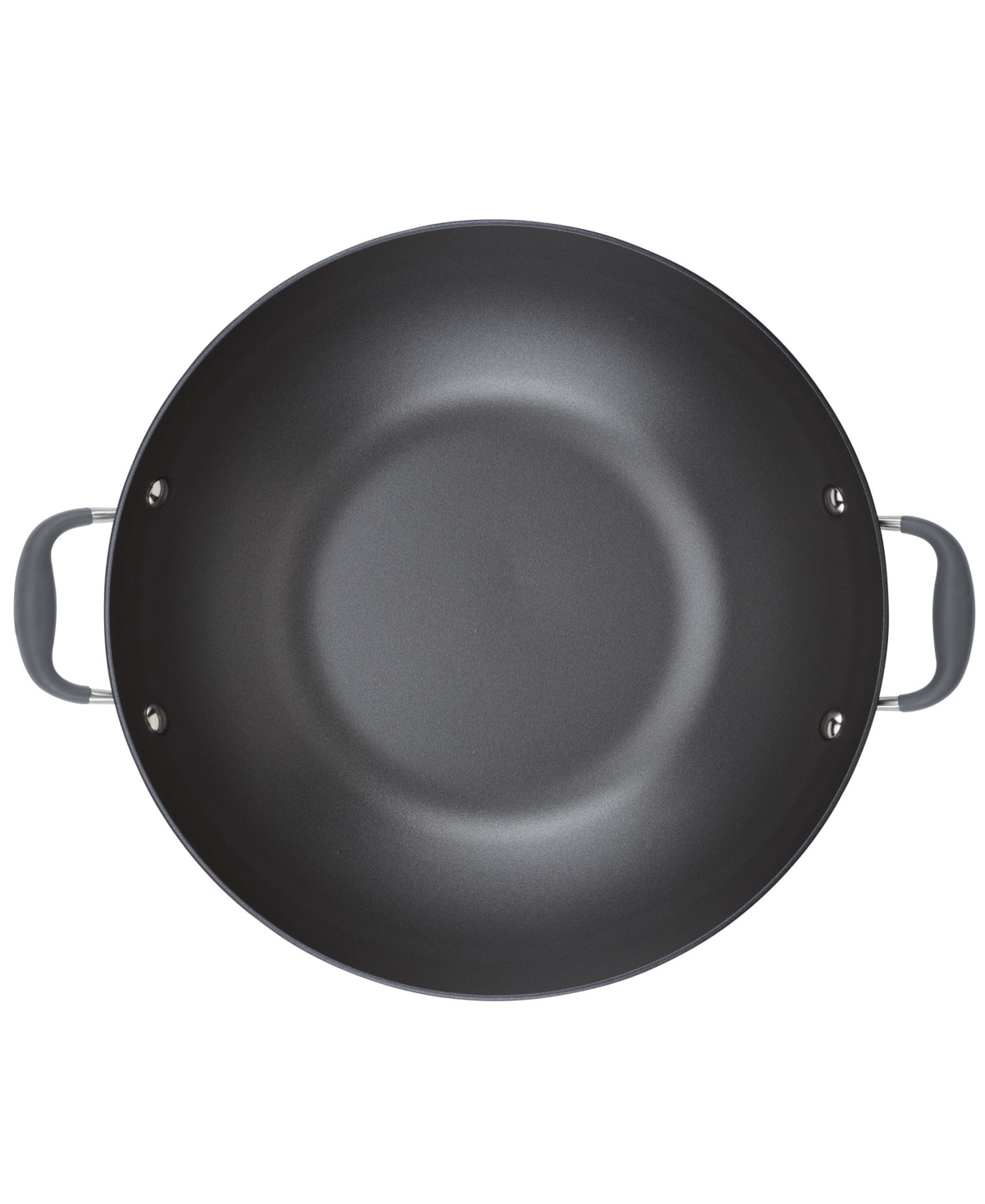 Anolon Advanced Home Hard-Anodized Nonstick Wok with Side Handles, 14"