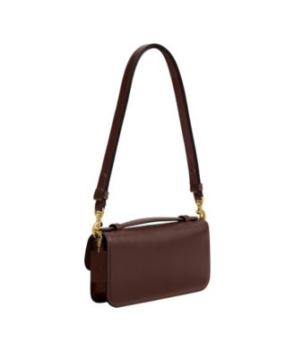 Elora Small Leather Top Handle Shoulder Bag