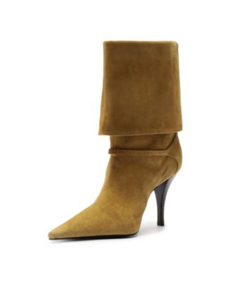 Women's Rudy Buckle Pointed Toe Dress Booties