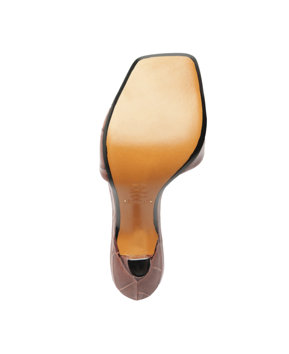 Schutz Women's Posseni High Stiletto Sandals In Brown