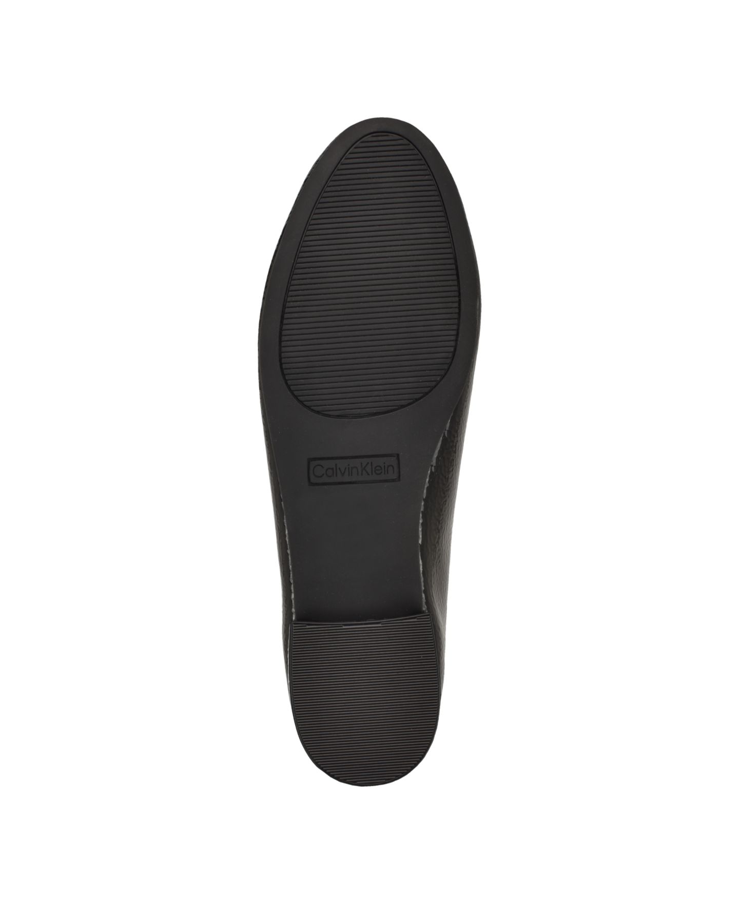 Женские туфли Calvin Klein Cyrie Low Block Heel Ballet Flats, цвет: Чёрный — фото 5