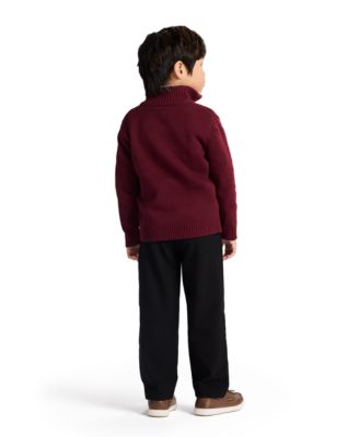 Boys' 2T-7 Long-Sleeve Sweater, Shirt and Pants, 3-Piece Set