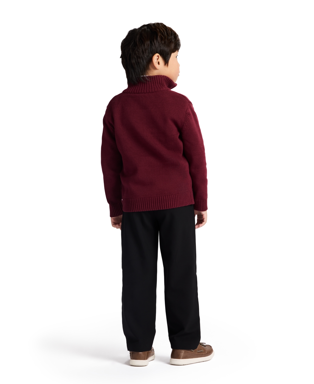 Calvin Klein Boys 2T-7 Long-Sleeve Sweater, Shirt and Pants, 3-Piece Set