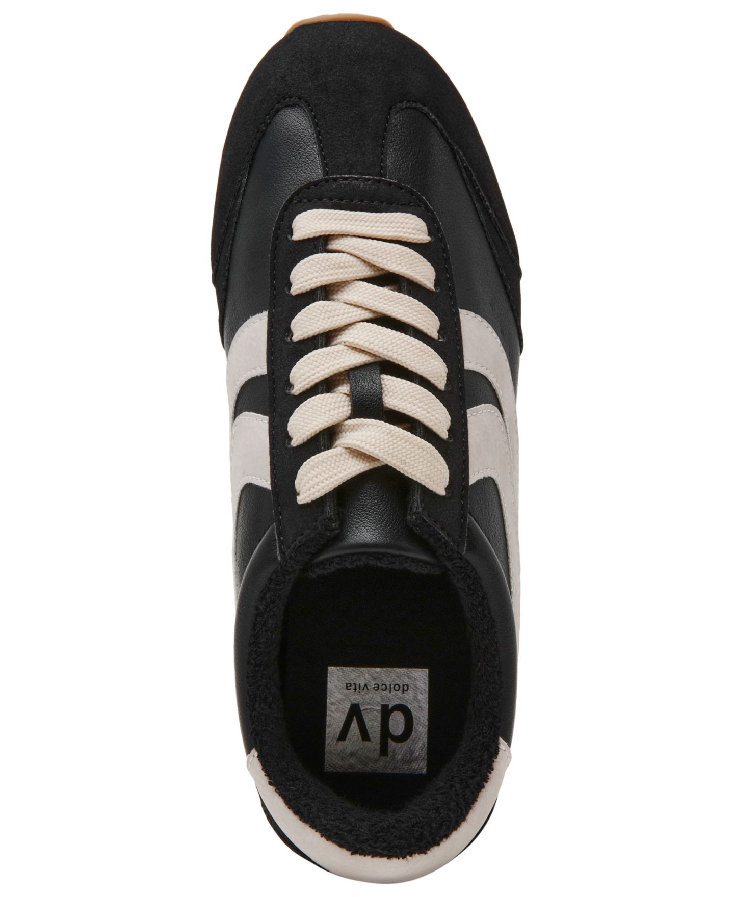 Женские кроссовки DV Dolce Vita Hype Lace-Up, цвет: Чёрный замшевый — фото 4