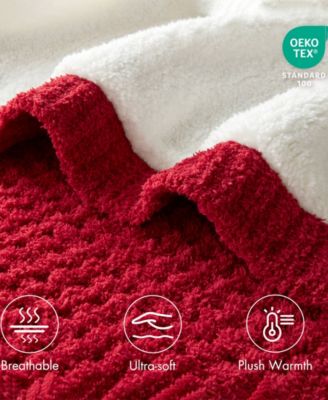 Rowan Waffle Knit Chenille Throw, 50" x 60"