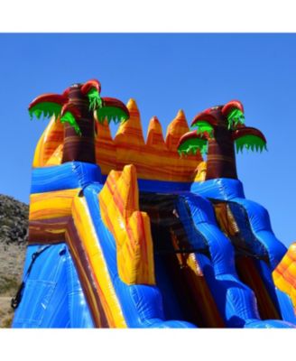 15 FT Oasis Commercial Grade Inflatable Water Slide with Pool (with Blower)