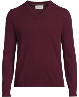 Men's Fine Gauge Cashmere V-neck Sweater