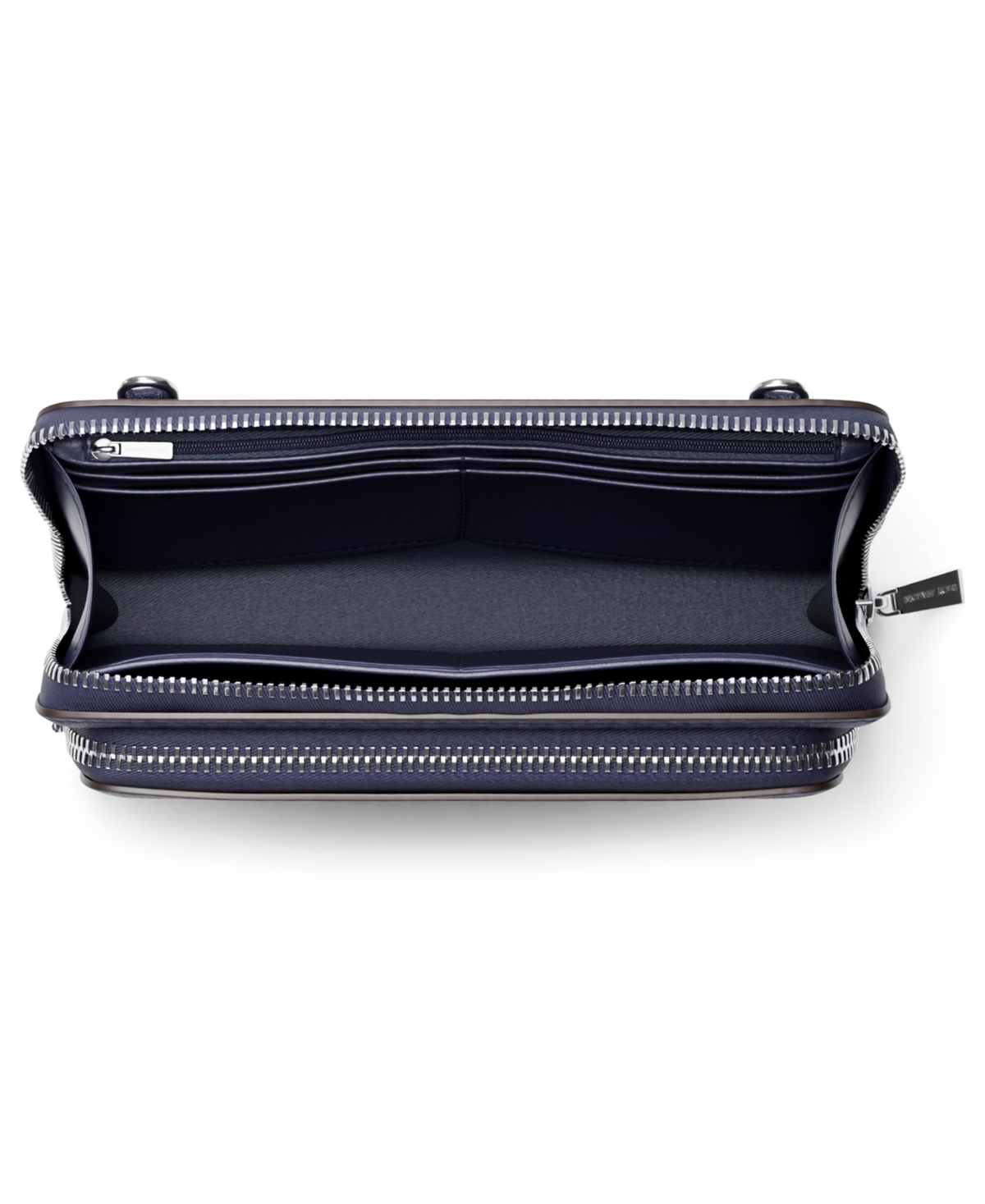 Michael Kors Michael  Jet Set Small Continental Crossbody Bag In Blue