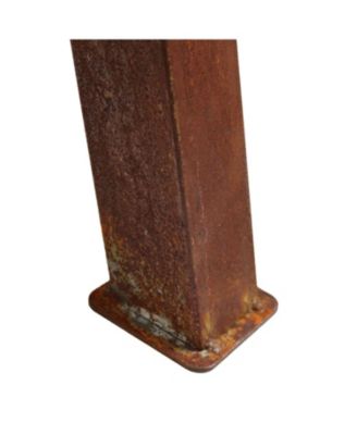 Outdoor Camping or Backyard Round Cast Iron Rustic Fire Pit Bowl with Handles