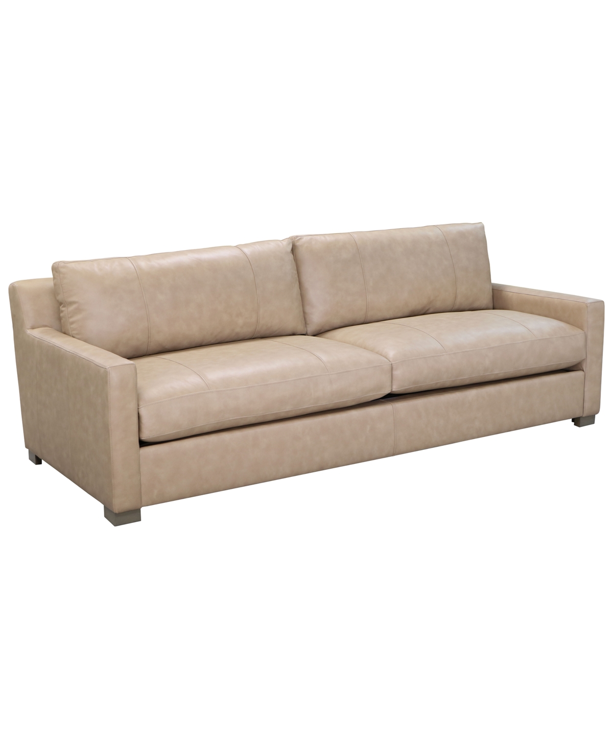 Stacia 97" Leather Upholstery Sofa