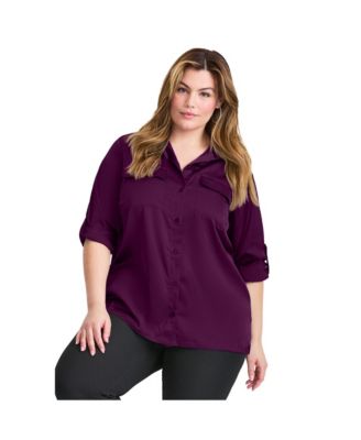 Women's Sateen Utility Shirt
