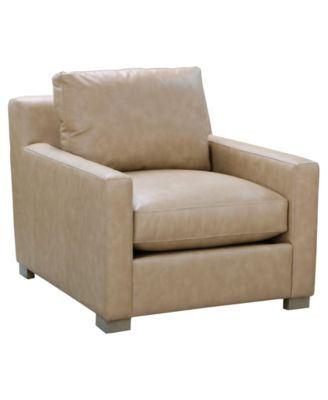 Stacia 37" Leather Fully Padded Chair