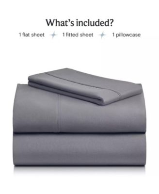 3-PC Silky Soft Cooling Deep Pocket Sheet Set, TwinXL