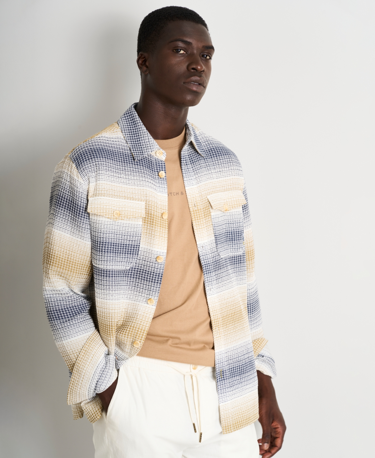 Scotch & Soda Men's Linen Shorts