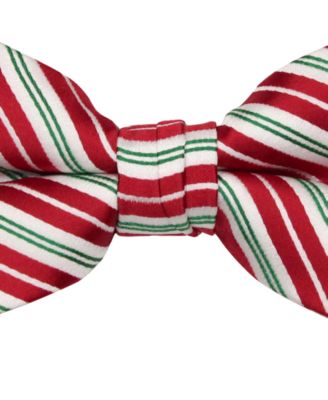 Men's Candy Cane Slim Bow Tie