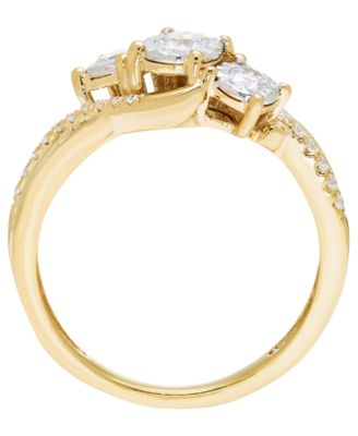Diamond Ring (1/2 ct. t.w.) in 10k Yellow Gold (also in 10k White Gold)