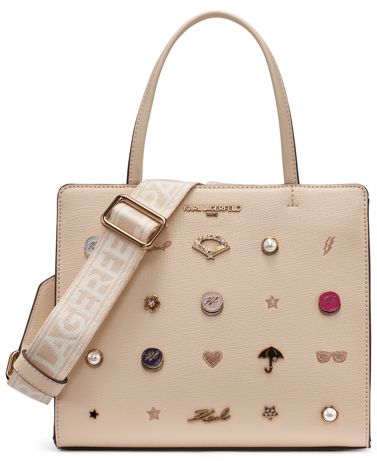Karl Lagerfeld Maybelle Small Satchel Bag In Multi