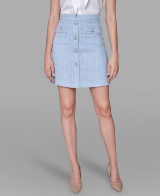 Women's Tweed Mini Skirt