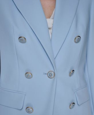Women's Long One-Button Blazer Jacket