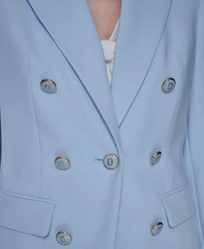 Women's Long One-Button Blazer Jacket - thumbnail 7