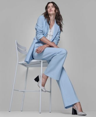 Women's Long One-Button Blazer Jacket