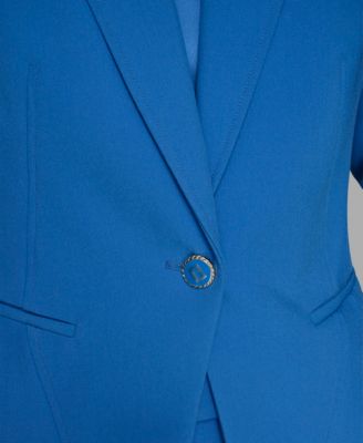 Women's Cropped One Button Jacket