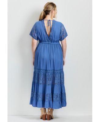Women's Raven Lace Maxi Dress