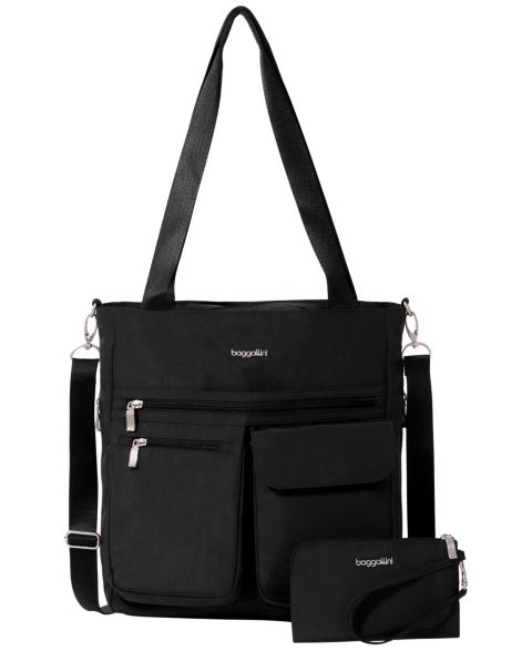 Женская сумка Baggallini Modern Everywhere Medium, цвет: Чёрный