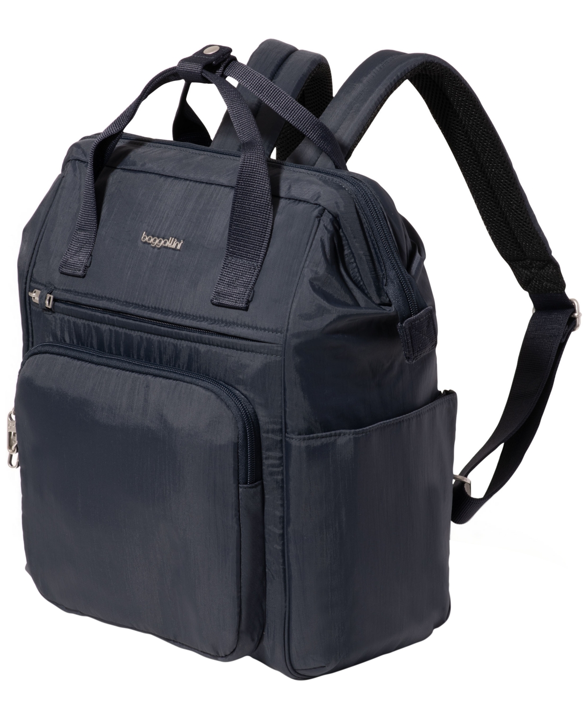 Baggallini Securtex Anti-theft Windsor Backpack In Black