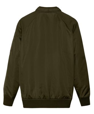 Women's Satin Bomber Jacket