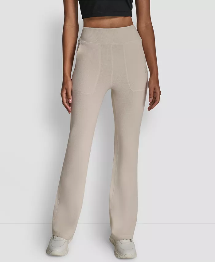 Women's Thermal High Waist Flare Pants
