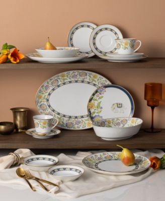 Tusker Garden Set of 4 Dinner Plates, 10.50"