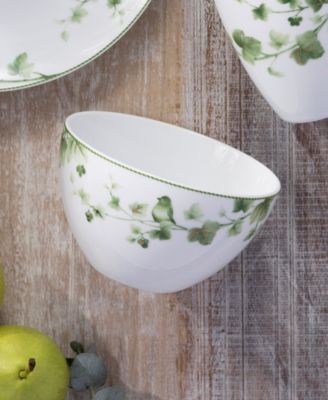 Ivy Whisper Set of 4 Cereal Bowls, 6" 29 oz.