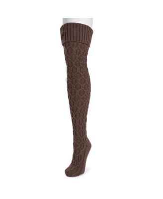 Women's Chunky Ribbed Over the Knee Socks