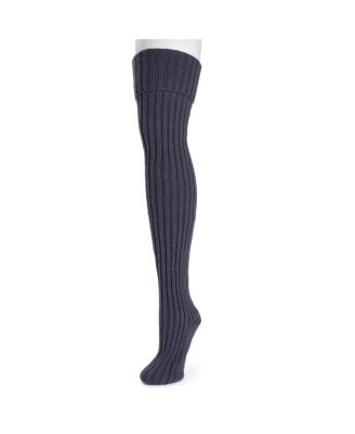 Women's Chunky Ribbed Over the Knee Socks